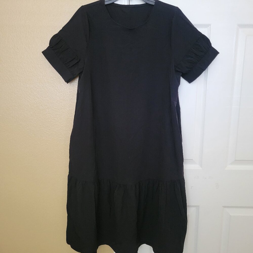 Easy fit midi dresss/ wrinkle free